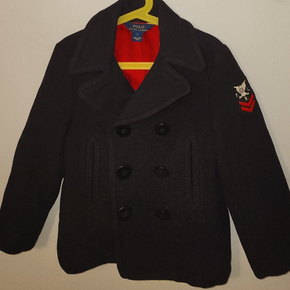 Vintage Boys Polo Ralph Lauren Peacoat